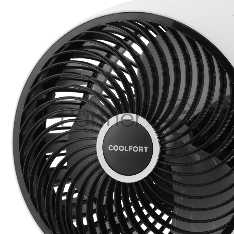 Вентилятор настольный Coolfort CF-2003 40Вт скоростей:3 ПДУ белый/черный