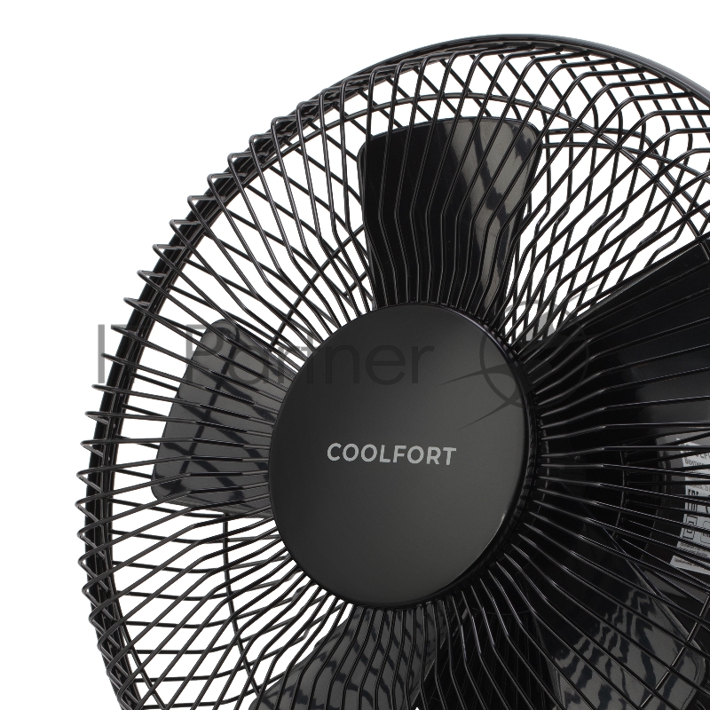 Вентилятор настольный Coolfort CF-2001 скоростей:2 черный