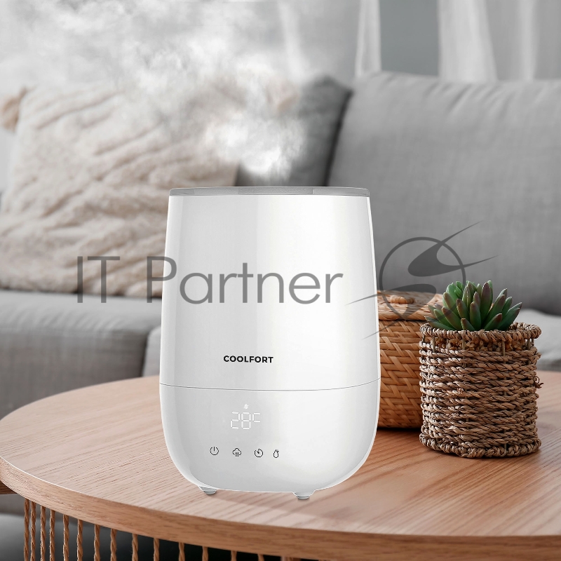 Увлажнитель воздуха Coolfort CF-3600 23Вт (ультразвуковой) белый