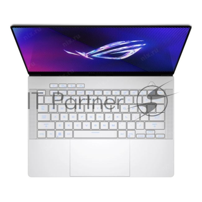 Ноутбук Asus ROG Zephyrus GA403UI-QS094W Ryzen 9 8945HS/32Gb/SSD1Tb/RTX4070 8Gb/14/OLED/3K/W11H/whi