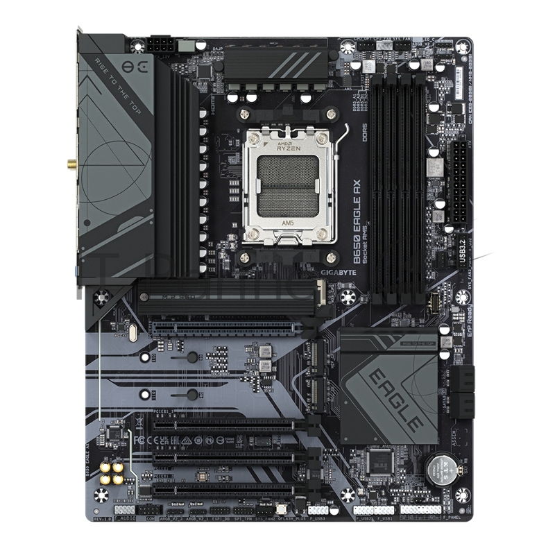 Материнская плата GIGABYTE AMD B650 SAM5 ATX Memory DDR5 Количество слотов памяти 2 слота 1xPCI-Express 4.0 16x 2xM.2 1xВыход HDMI 1xВыход DisplayPort 6xНаличие USB 2.0 2xUSB 3.2 1xUSB type C 1xНаличи