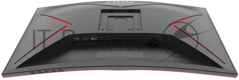 Монитор 27 AOC CQ27G2SE black/red (VA, 2560x1440, curved, 178°/178°, 250cd/m2, 3000:1 (80M:1), 1ms, 165Hz, 2xHDMI, DisplayPort) (CQ27G2SE)