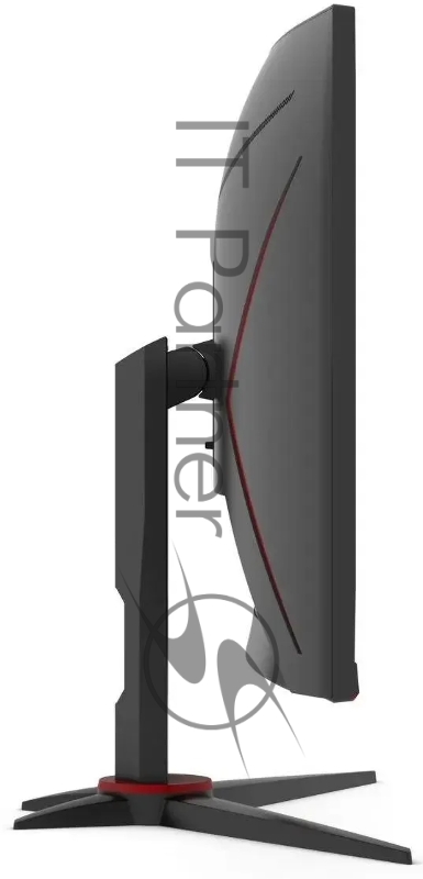 Монитор 27 AOC CQ27G2SE black/red (VA, 2560x1440, curved, 178°/178°, 250cd/m2, 3000:1 (80M:1), 1ms, 165Hz, 2xHDMI, DisplayPort) (CQ27G2SE)