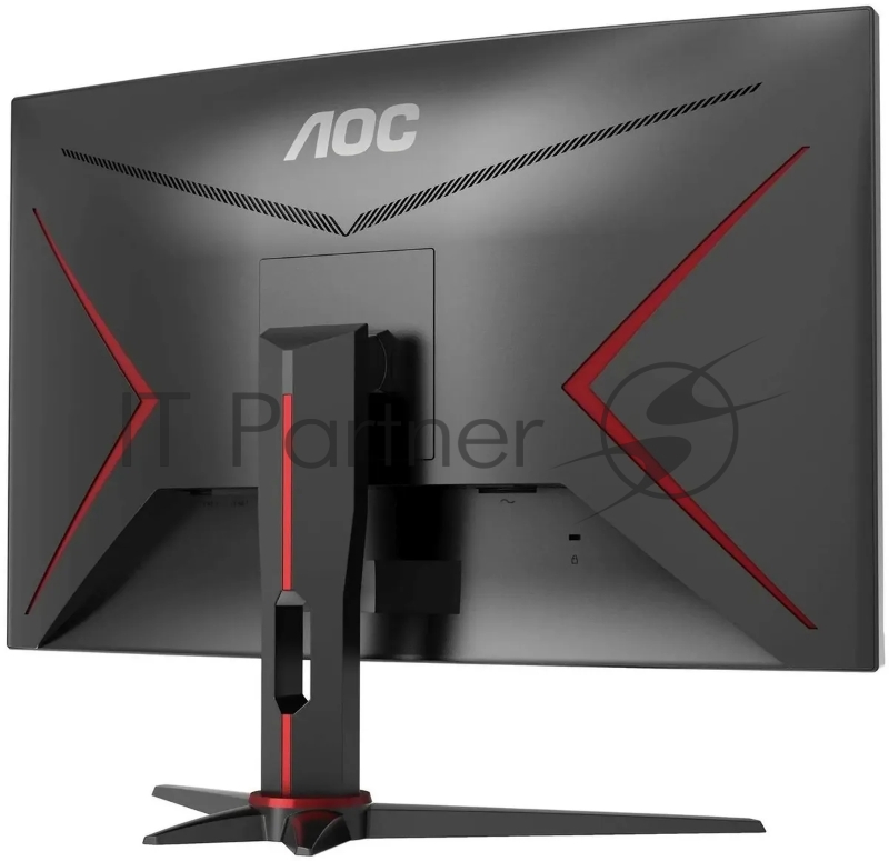Монитор 27 AOC CQ27G2SE black/red (VA, 2560x1440, curved, 178°/178°, 250cd/m2, 3000:1 (80M:1), 1ms, 165Hz, 2xHDMI, DisplayPort) (CQ27G2SE)