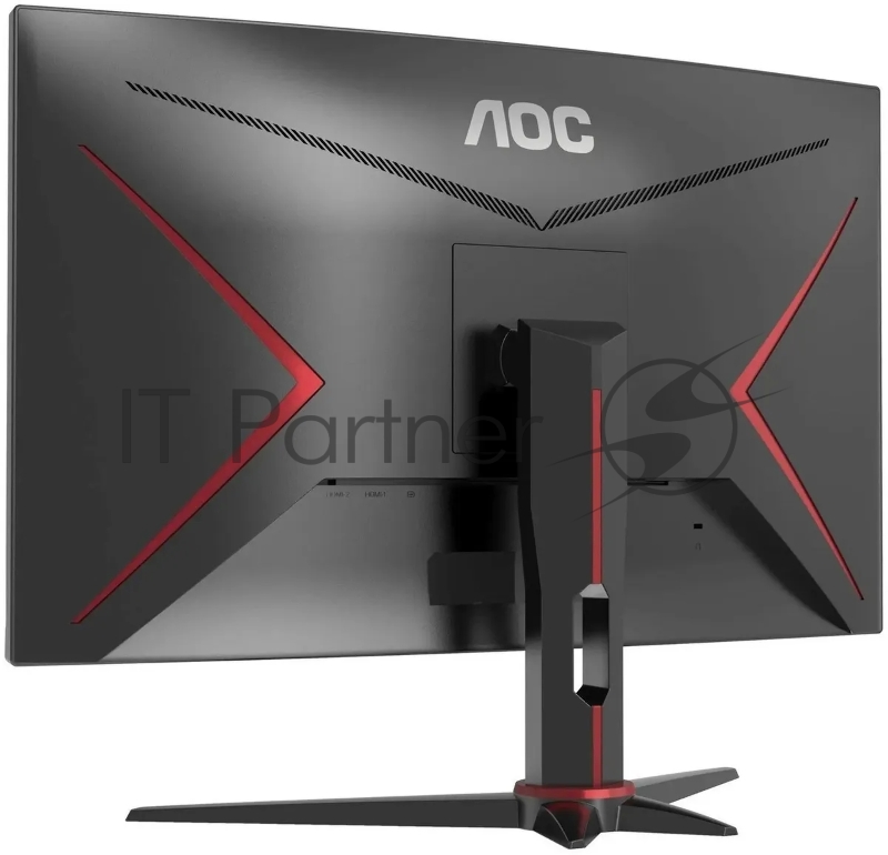 Монитор 27 AOC CQ27G2SE black/red (VA, 2560x1440, curved, 178°/178°, 250cd/m2, 3000:1 (80M:1), 1ms, 165Hz, 2xHDMI, DisplayPort) (CQ27G2SE)