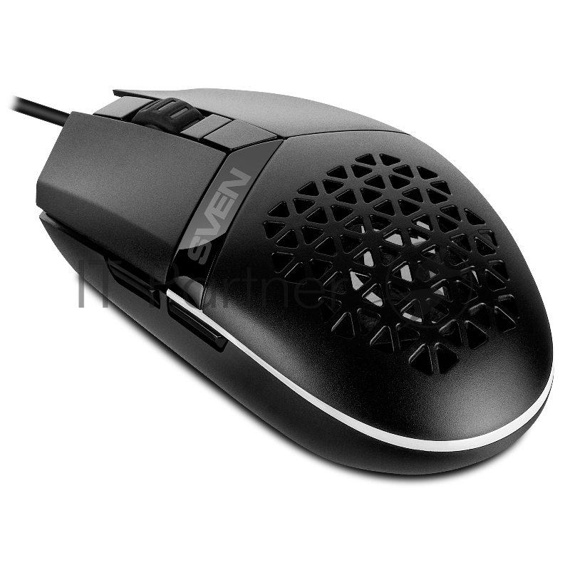 Мышь проводная SVEN RX-G735 черный, 4000 dpi, USB, кнопки - 6