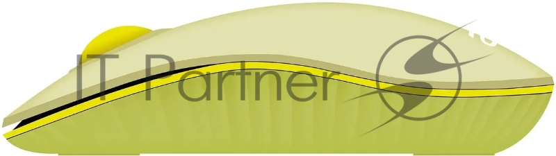 Мышь беспроводная Acer OMR205 зеленый/желтый, 1200 dpi, радиоканал, USB, кнопки - 3