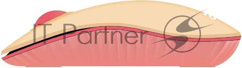 Мышь беспроводная Acer OMR205 бежевый/розовый, 1200 dpi, радиоканал, USB, кнопки - 3