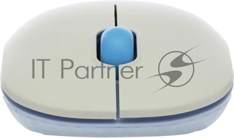 Мышь беспроводная Acer OMR205 белый/голубой, 1200 dpi, радиоканал, USB, кнопки - 3