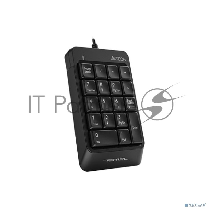 Числовой блок A4 Fstyler FK13P черный USB slim для ноутбука
