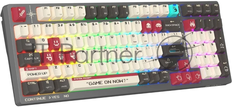 Клавиатура A4Tech Bloody WS98 Pixels Red механическая беспроводная USB темно-серый (WS98)