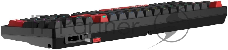 Клавиатура A4Tech Bloody WS98 механическая беспроводная USB черный/красный (WS98)