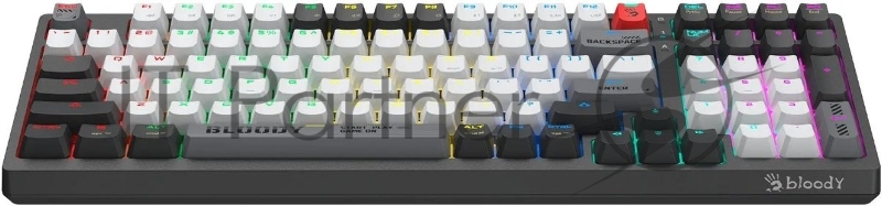 Клавиатура A4Tech Bloody WS98 механическая беспроводная USB черный/серый (WS98)