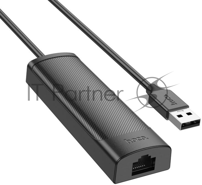 Разветвитель USB Hoco HB42 3 порт. черный