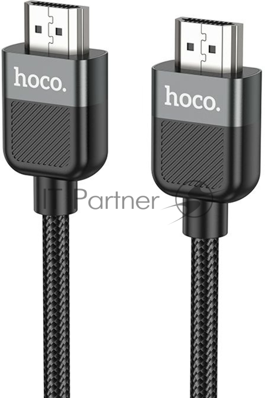 Кабель Hoco US09 ver2.0 HDMI (m) HDMI (m) 2м черный (пакет)