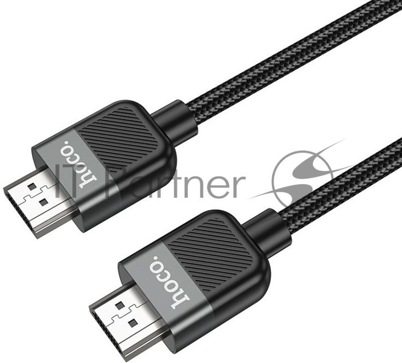 Кабель Hoco US09 ver2.0 HDMI (m) HDMI (m) 2м черный (пакет)