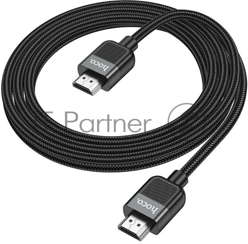 Кабель Hoco US09 ver2.0 HDMI (m) HDMI (m) 2м черный (пакет)