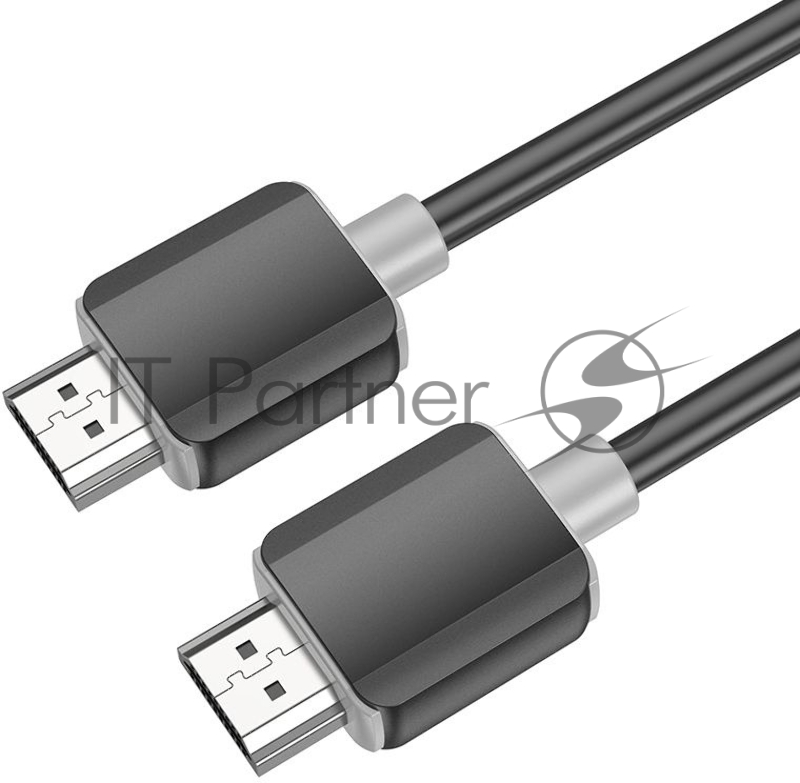 Кабель Hoco US08 ver2.0 HDMI (m) HDMI (m) 2м черный (пакет)