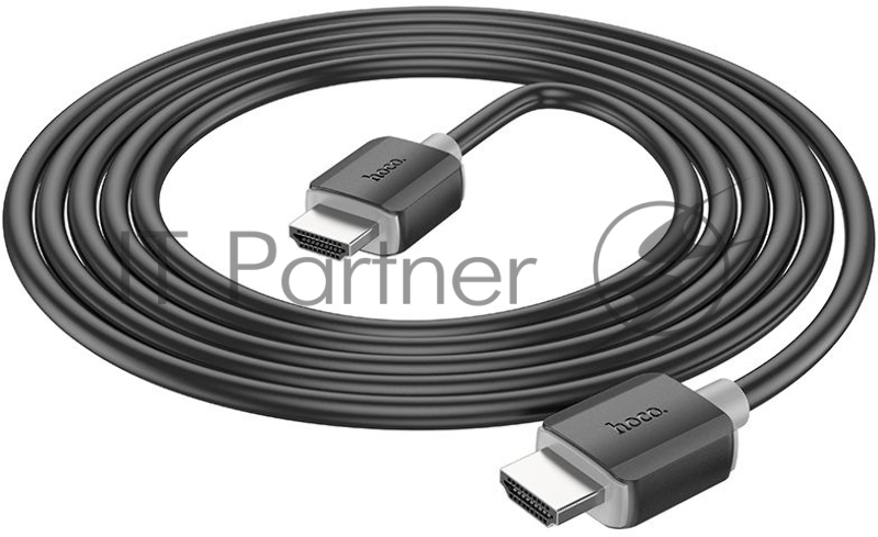 Кабель Hoco US08 ver2.0 HDMI (m) HDMI (m) 2м черный (пакет)