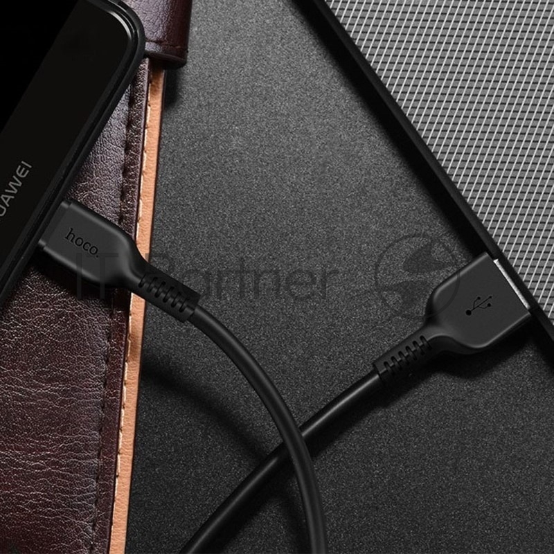 Кабель Hoco X20 Flash X20 USB (m)-USB Type-C (m) 2м черный коробка