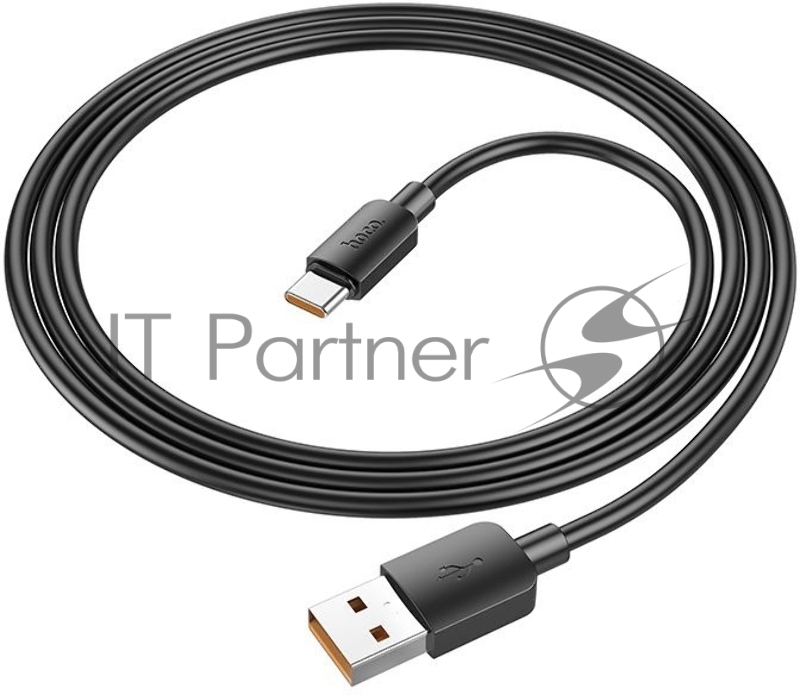 Кабель Hoco X96 Hyper 100W TYPE-C USB (m)-USB Type-C (m) 1м черный коробка