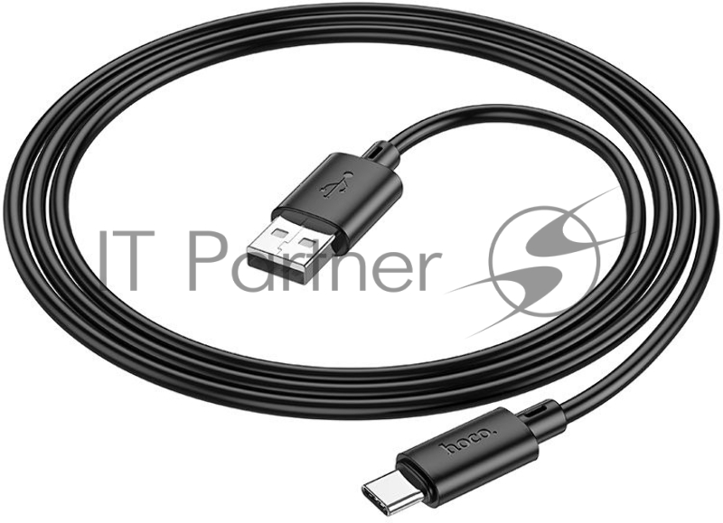 Кабель Hoco X88 Gratified TYPE-C USB (m)-USB Type-C (m) 1м черный
