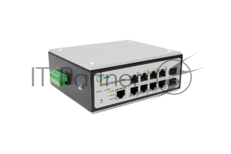 Коммутатор SNR SNR-S215GI-8T-POE, 1Гбит/с, количество портов 8 шт, (L2)