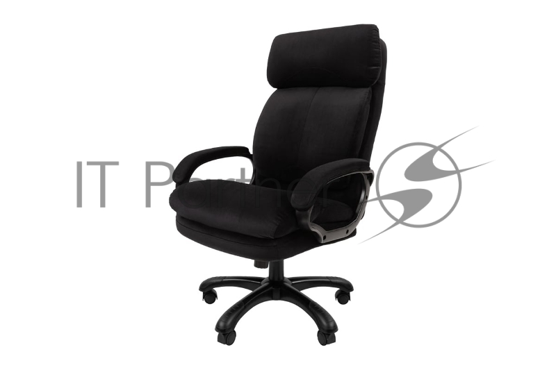 Кресло Chairman Home 505 Россия ткань Т-84 черный (черный пластик)