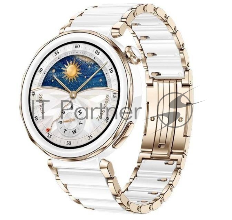 Умные часы Huawei 55020DGV GT 5 PRO CERAMIC WHITE JNA-B29