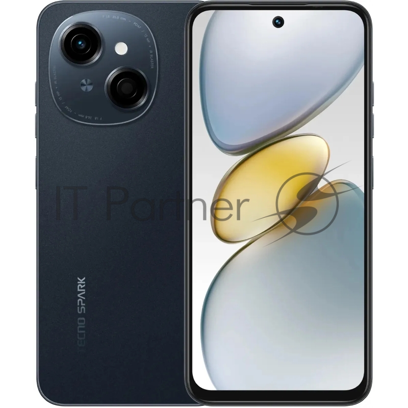 Смартфон Tecno SPARK GO 1 KL4, 4/64Gb, черный