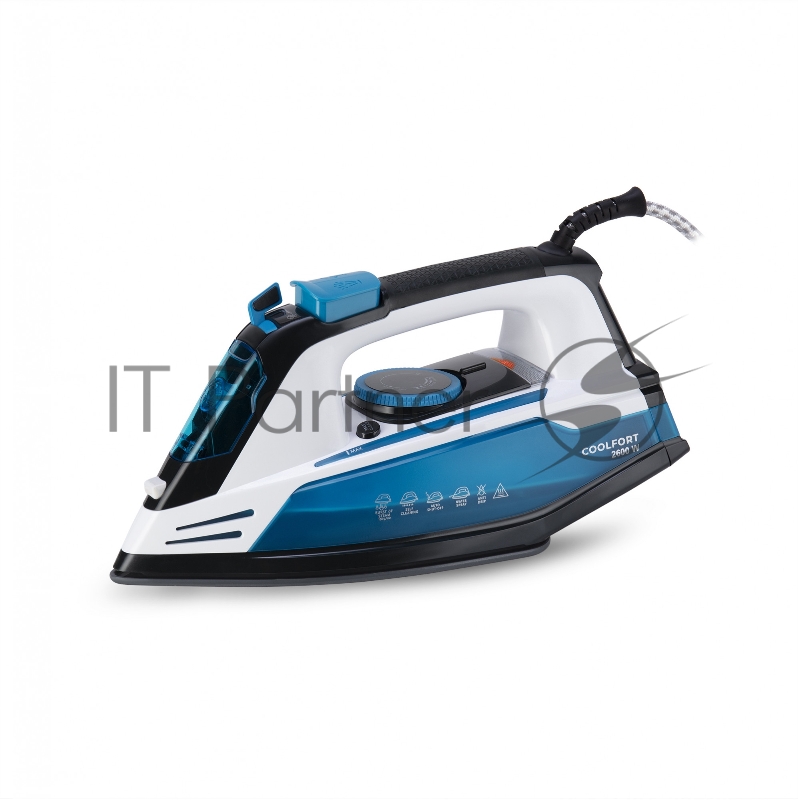 Утюг Coolfort CF-3400 2600Вт синий/белый