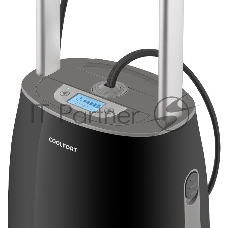 Отпариватель напольный Coolfort CF-3445 2200Вт черный/серый