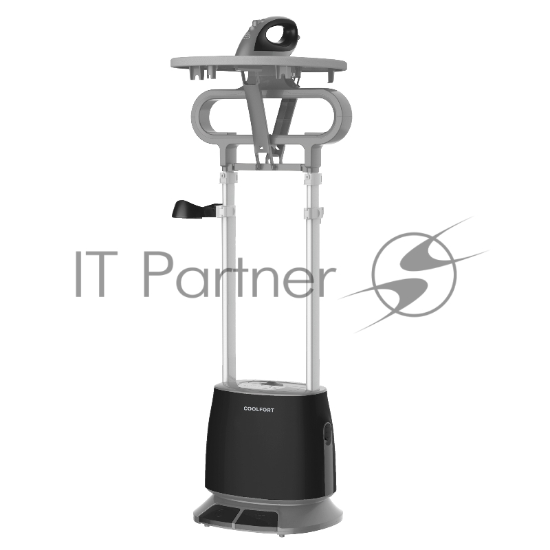 Отпариватель напольный Coolfort CF-3445 2200Вт черный/серый