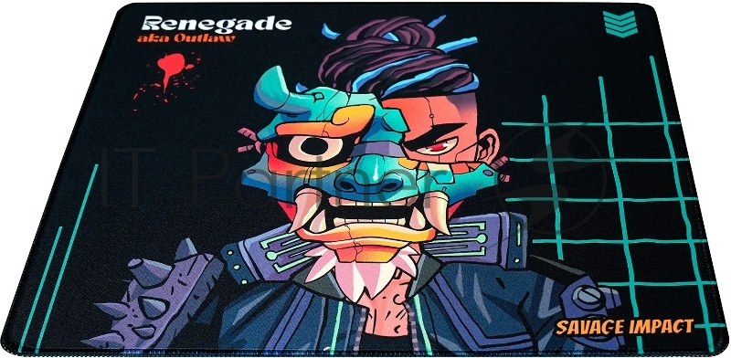 Коврик для мыши A4Tech Bloody BP-45 Renegade Midnight рисунок (BP-45)