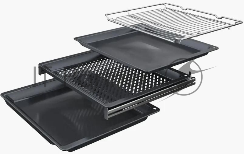 Духовой шкаф Электрический Bosch HRG978NB1 черный