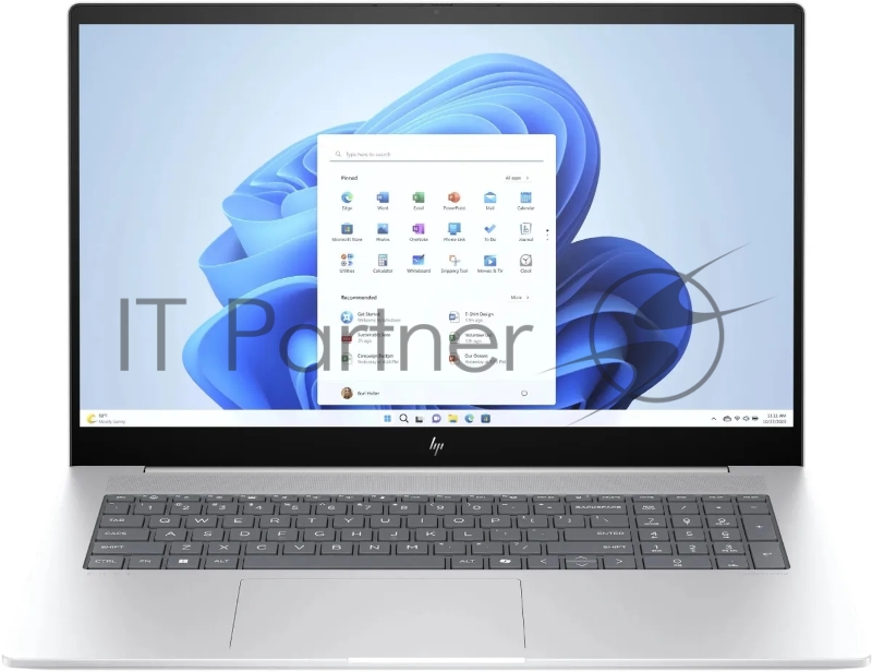 Ноутбук HP Envy 17-da0002ci Core Ultra 7 155H 32Gb SSD1Tb Intel Arc 17.3 IPS Touch FHD (1920x1080) Windows 11 Home silver WiFi BT Cam (A16KQEA)