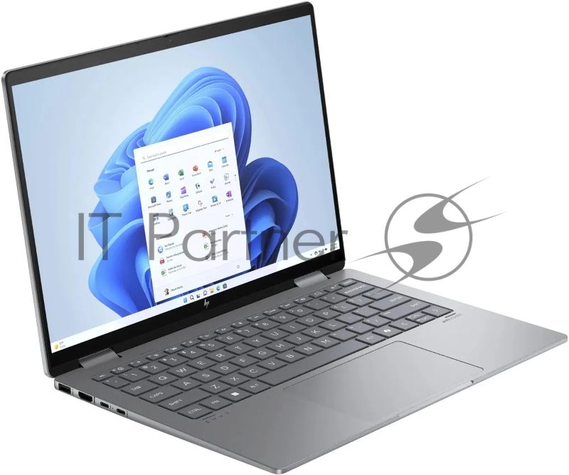 Ноутбук HP Envy x360 14-fc0016ci Core Ultra 5 125U 16Gb SSD1Tb Intel Graphics 14 IPS Touch WUXGA (1920x1200) Windows 11 Home silver WiFi BT Cam (A16K6EA)