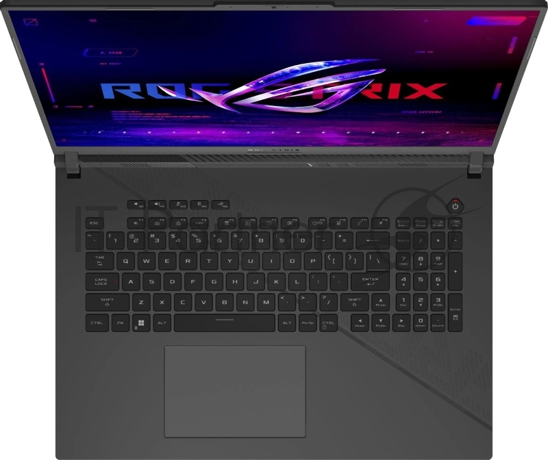 Ноутбук Asus ROG Strix G18 G814JVR-N6045 18 IPS WQXGA Intel Core i9 14900HX/16Gb/SSD 1Tb/NVIDIA GeForce RTX4060 8Gb/WiFi/BT/Cam/no OS/серый/3 кг (90NR0IF6-M00210)