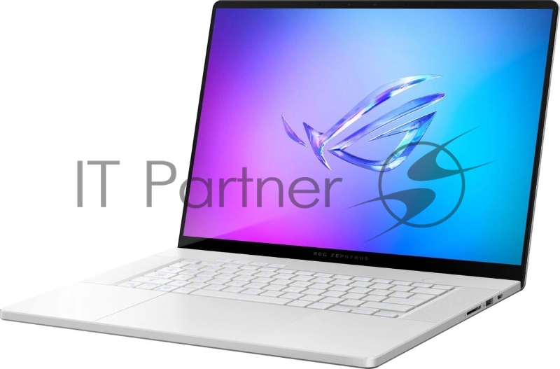 Ноутбук Asus ROG Zephyrus G16 GA605WI-QR111 16 OLED 2.5K AMD Ryzen AI 9 HX 370/32Gb/SSD 1Tb/NVIDIA GeForce RTX4070 8Gb/WiFi/BT/Cam/no OS/белый/1.85 кг (90NR0J92-M00760)