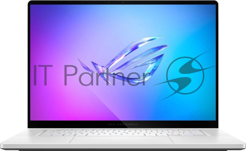 Ноутбук Asus ROG Zephyrus G16 GA605WI-QR111 16 OLED 2.5K AMD Ryzen AI 9 HX 370/32Gb/SSD 1Tb/NVIDIA GeForce RTX4070 8Gb/WiFi/BT/Cam/no OS/белый/1.85 кг (90NR0J92-M00760)