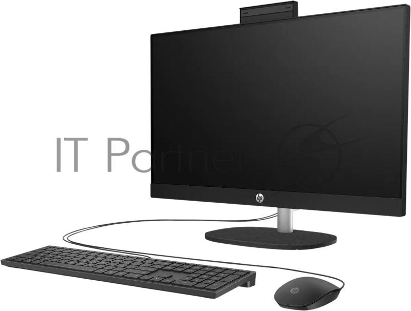 Моноблок HP 24-CR0041CI 23.8 Full HD i5 1335U (1.3) 16Gb SSD512Gb Iris Xe noOS GbitEth WiFi BT 90W клавиатура мышь Cam черный 1920x1080