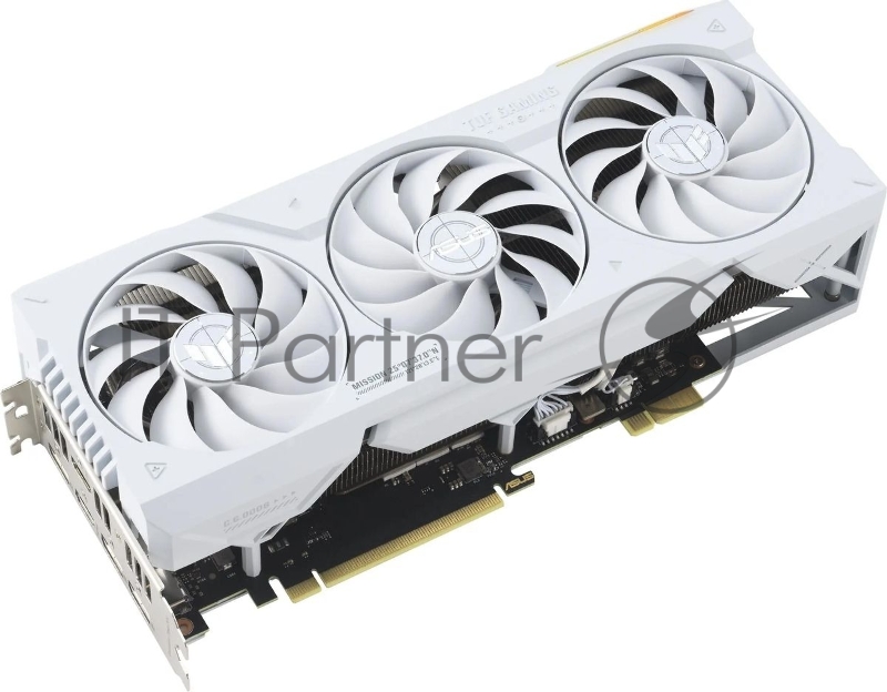 Видеокарта Asus PCI-E 4.0 TUF-RTX4070TIS-16G-BTF-WHITE NVIDIA GeForce RTX 4070TI Super 16Gb 256bit GDDR6X 2610/21000 HDMIx2 DPx3 HDCP Ret