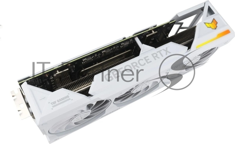 Видеокарта Asus PCI-E 4.0 TUF-RTX4070TIS-16G-BTF-WHITE NVIDIA GeForce RTX 4070TI Super 16Gb 256bit GDDR6X 2610/21000 HDMIx2 DPx3 HDCP Ret