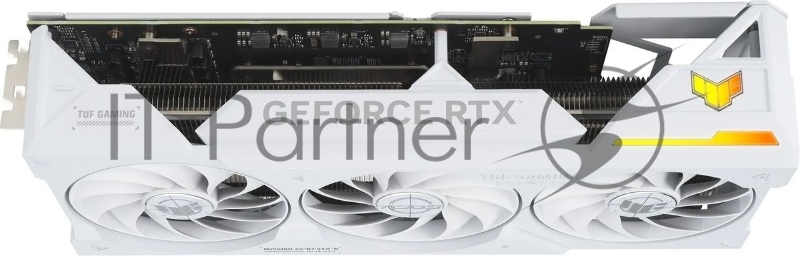 Видеокарта Asus PCI-E 4.0 TUF-RTX4070TIS-16G-BTF-WHITE NVIDIA GeForce RTX 4070TI Super 16Gb 256bit GDDR6X 2610/21000 HDMIx2 DPx3 HDCP Ret