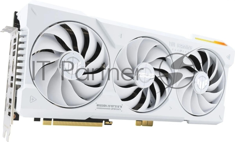 Видеокарта Asus PCI-E 4.0 TUF-RTX4070TIS-16G-BTF-WHITE NVIDIA GeForce RTX 4070TI Super 16Gb 256bit GDDR6X 2610/21000 HDMIx2 DPx3 HDCP Ret