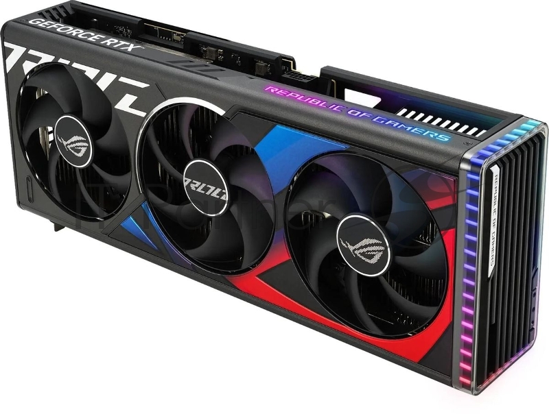 Видеокарта Asus PCI-E 4.0 ROG-STRIX-RTX4080S-16G-GAMING NVIDIA GeForce RTX 4080 Super 16Gb 256bit GDDR6X 2550/23000 HDMIx2 DPx3 HDCP Ret