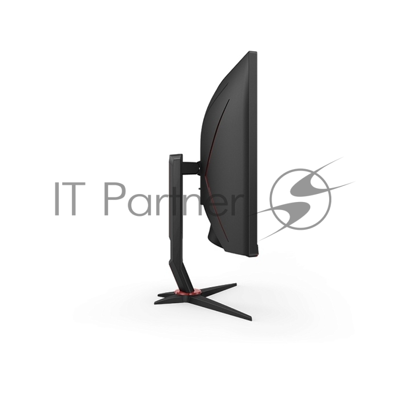 Монитор 34 AOC CU34G2XP Black-Red (VA, изогнутый, 3440x1440, 180Hz, 1 ms, 178°/178°, 300 cd/m, 80M:1, +2xHDMI 2.0, +2xDisplayPort 1.4, +4xUSB 3.0, +MM, +регулировка по высоте)