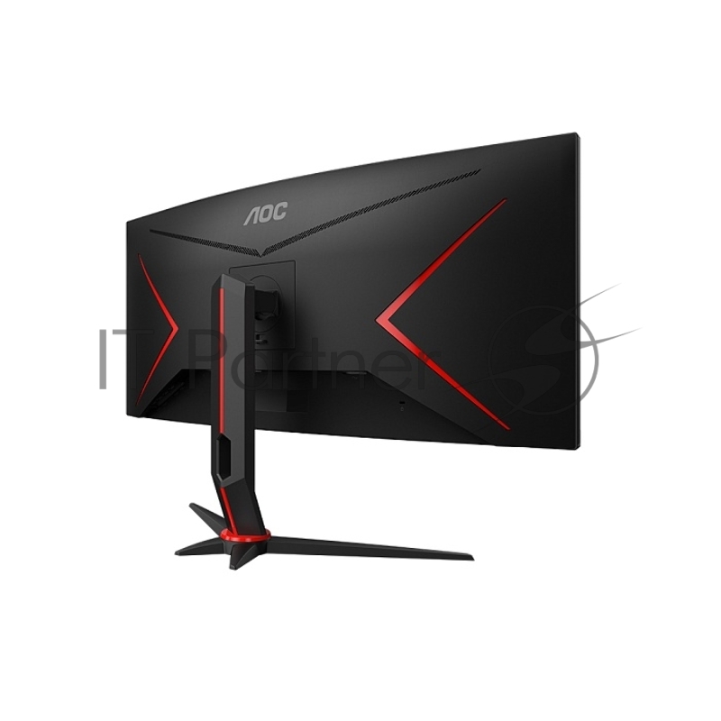 Монитор 34 AOC CU34G2XP Black-Red (VA, изогнутый, 3440x1440, 180Hz, 1 ms, 178°/178°, 300 cd/m, 80M:1, +2xHDMI 2.0, +2xDisplayPort 1.4, +4xUSB 3.0, +MM, +регулировка по высоте)