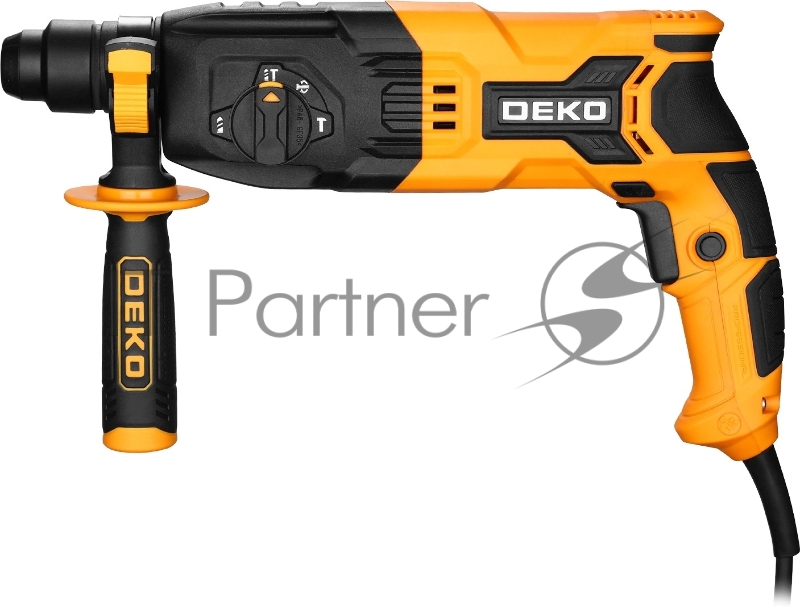 Перфоратор Deko DKH патрон:SDS-plus уд.:3Дж 850Вт (кейс в комплекте)