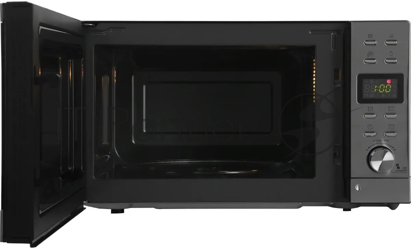 Микроволновая печь Hyundai HYM-D3043 серебристый, 20 л, 700 Вт, переключатели - кнопки